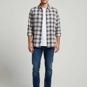 100% cotton checks Regular fit shirt