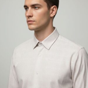 100% cotton checks Regular fit shirt