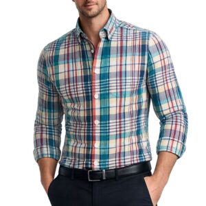 100% cotton checks Regular fit shirt