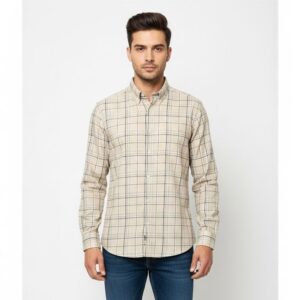 100% cotton checks Regular fit shirt