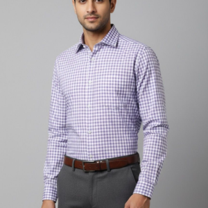 100% cotton checks Regular fit shirt