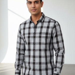100% cotton checks Regular fit shirt