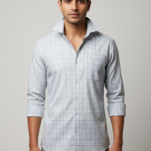 100% cotton checks Regular fit shirt