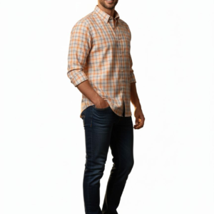 100% cotton checks Regular fit shirt