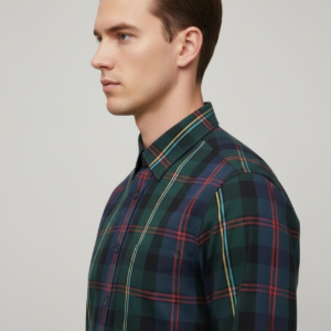 100% cotton checks Regular fit shirt