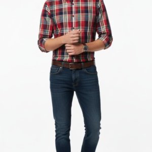 100% cotton checks Regular fit shirt