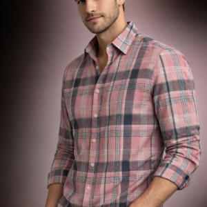 100% cotton checks Regular fit shirt