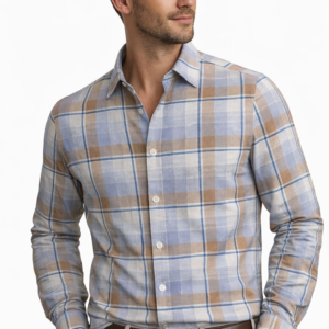100% cotton checks Regular fit shirt