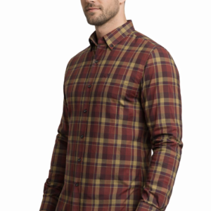 100% cotton checks Regular fit shirt