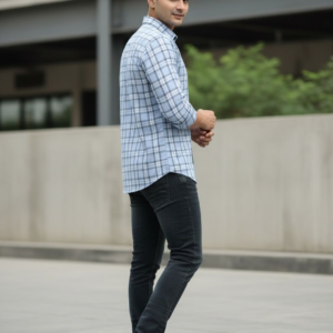 100% cotton checks Regular fit shirt