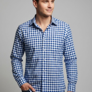 100% cotton checks Regular fit shirt