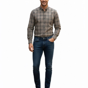 100% cotton checks Regular fit shirt