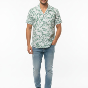 100% cotton Printed Regular fit shirt